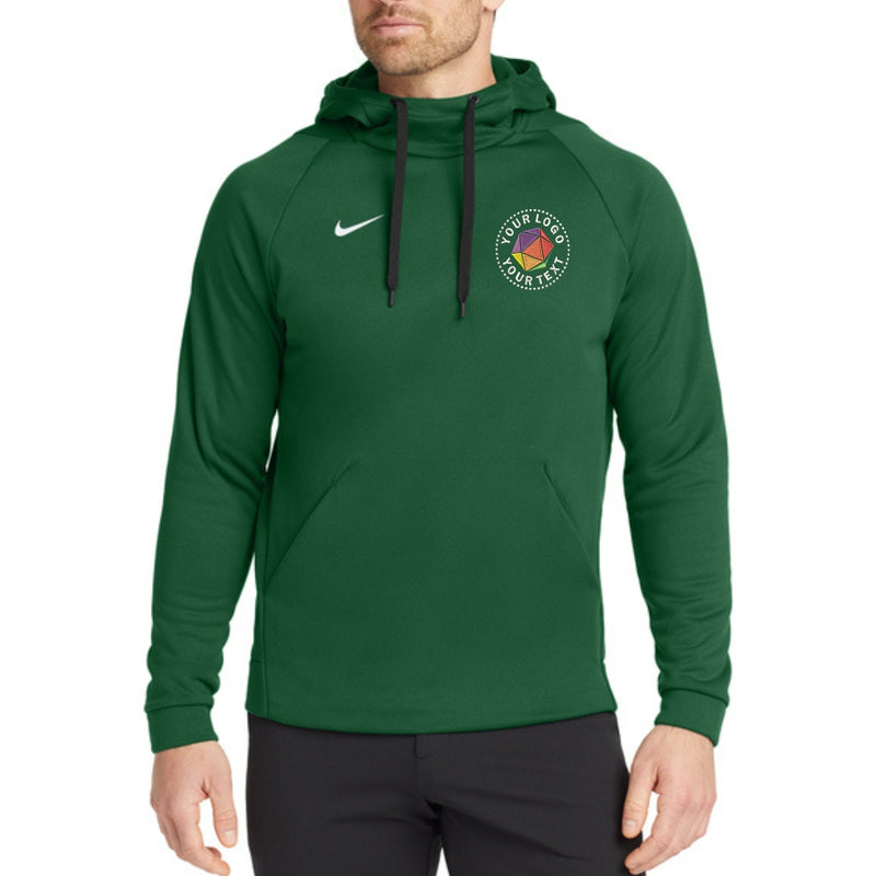 Custom Embroidered Nike Therma-FIT Pullover Fleece Hoodie - CN9473