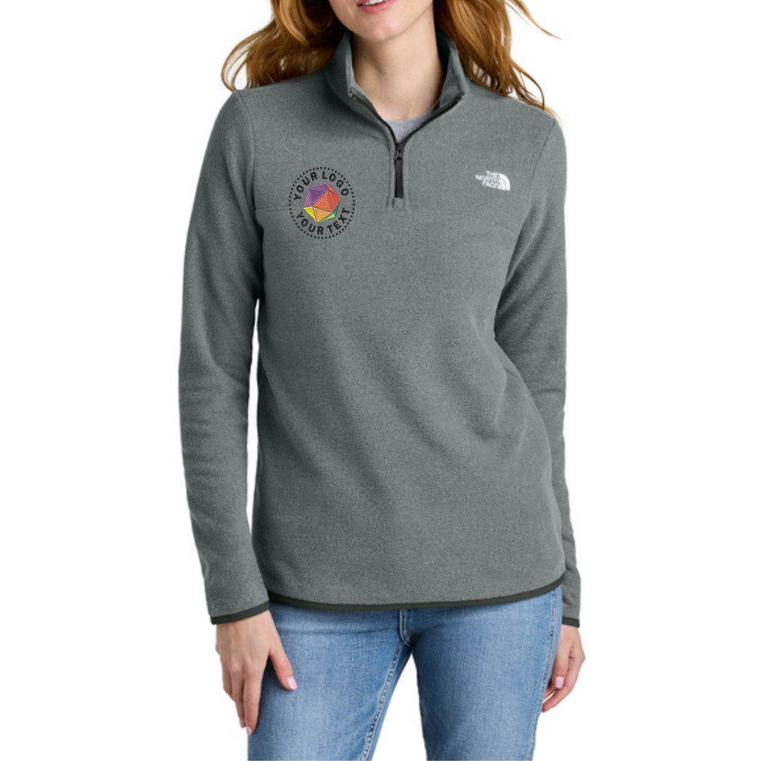 Custom Embroidered The North Face® Women's Glacier 1/4-Zip Fleece - NF0A7V4M