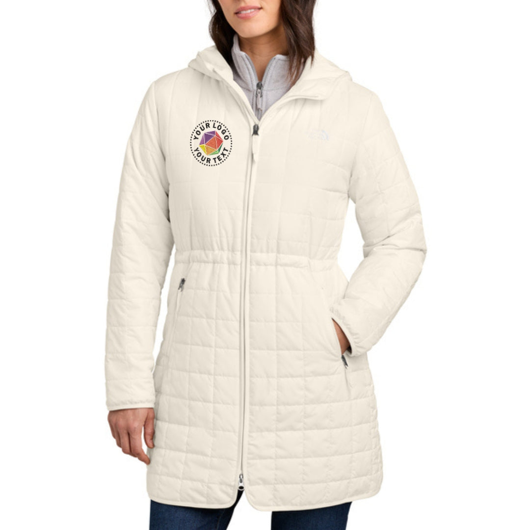 Custom Embroidered The North Face® Women’s Iron Drift Quilted Hooded Parka - NF0A8JEY