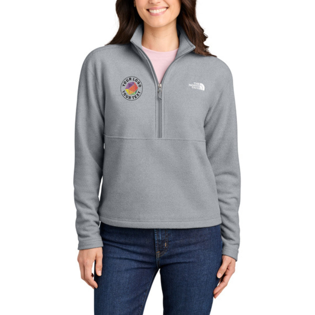 Custom Embroidered The North Face® Women’s Textured Pine Grove 1/2-Zip - NF0A8JF7
