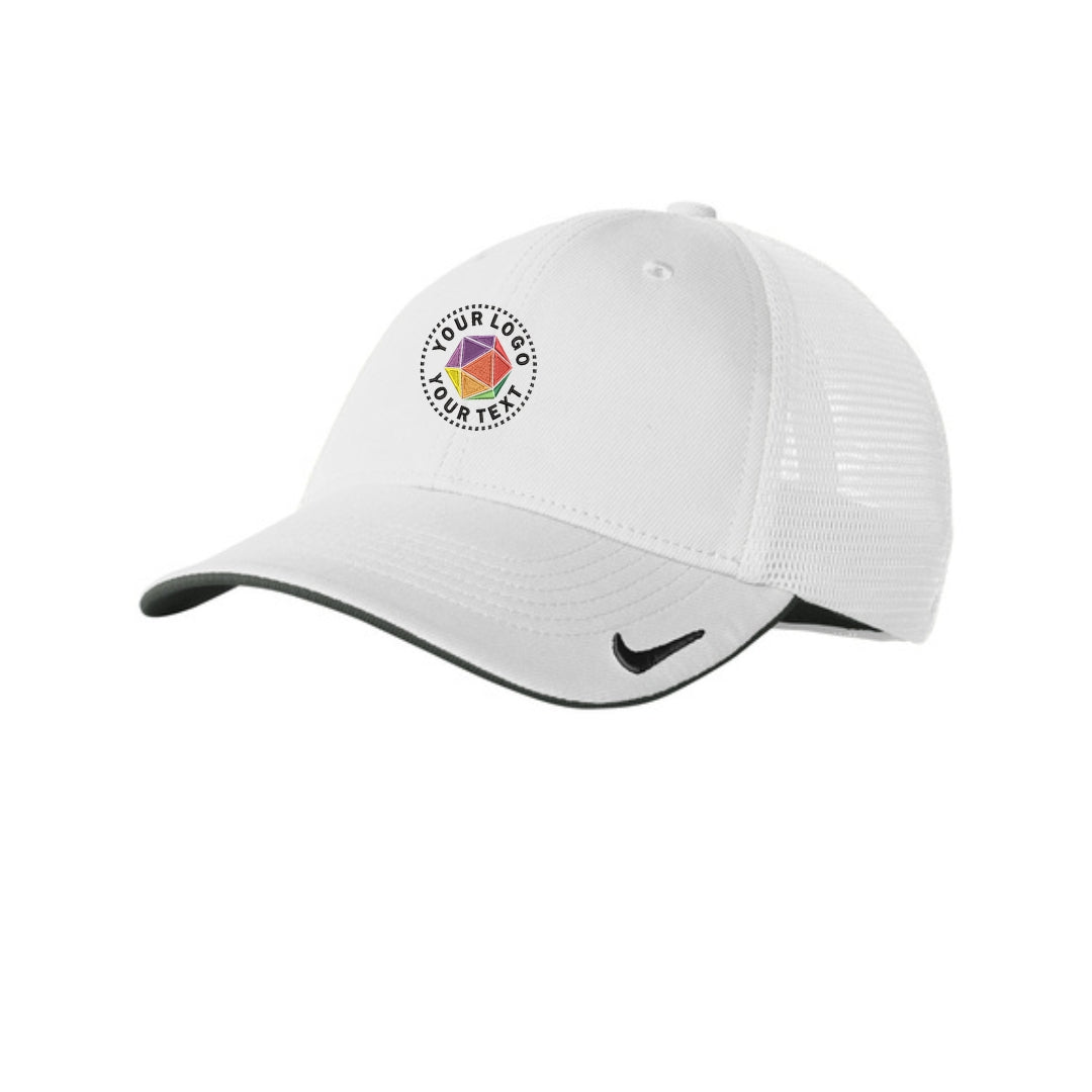 Custom Embroidered Nike Stretch-to-Fit Mesh Back Cap - NKFB6448