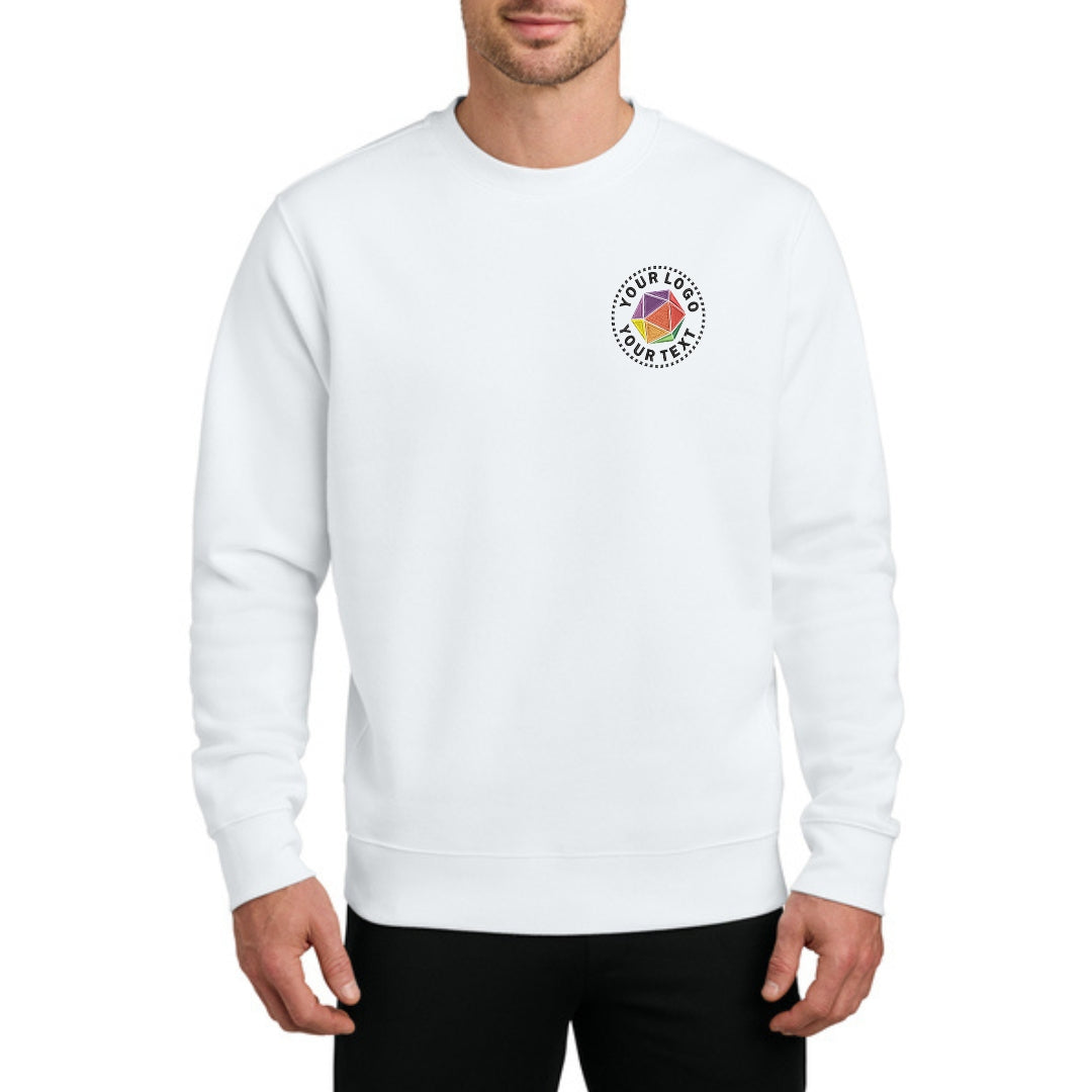 Custom Embroidered Nike Club Fleece Sleeve Swoosh Crew - NKFD9863