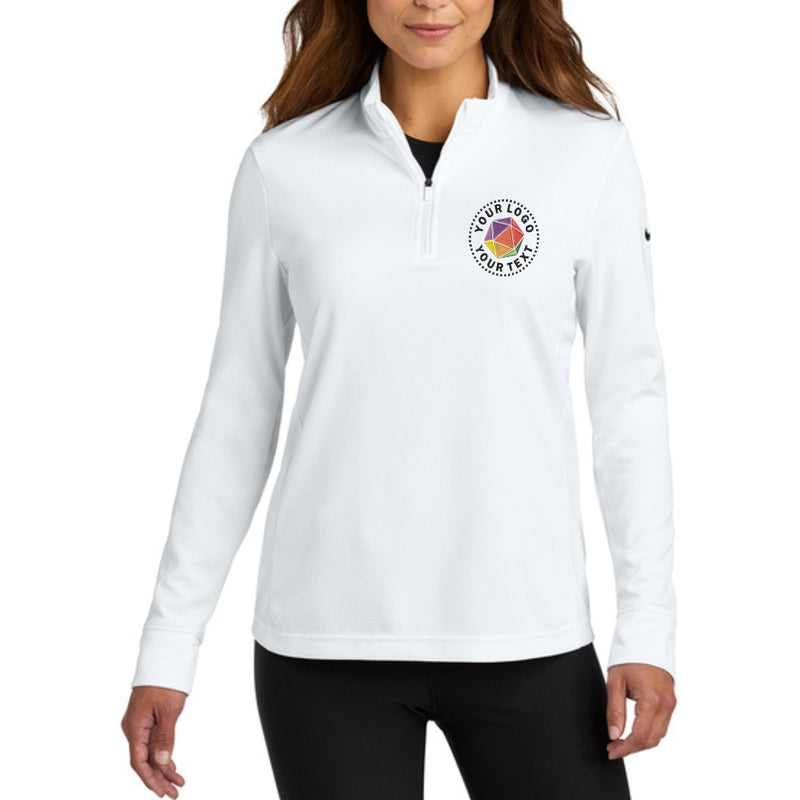Custom Embroidered Nike Women’s Essential 1/2-Zip Cover-Up - NKHM7969