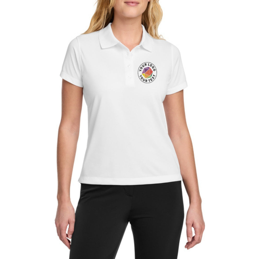 Custom Embroidered Nike Women's Tech Basic Dri-FIT Polo - 203697