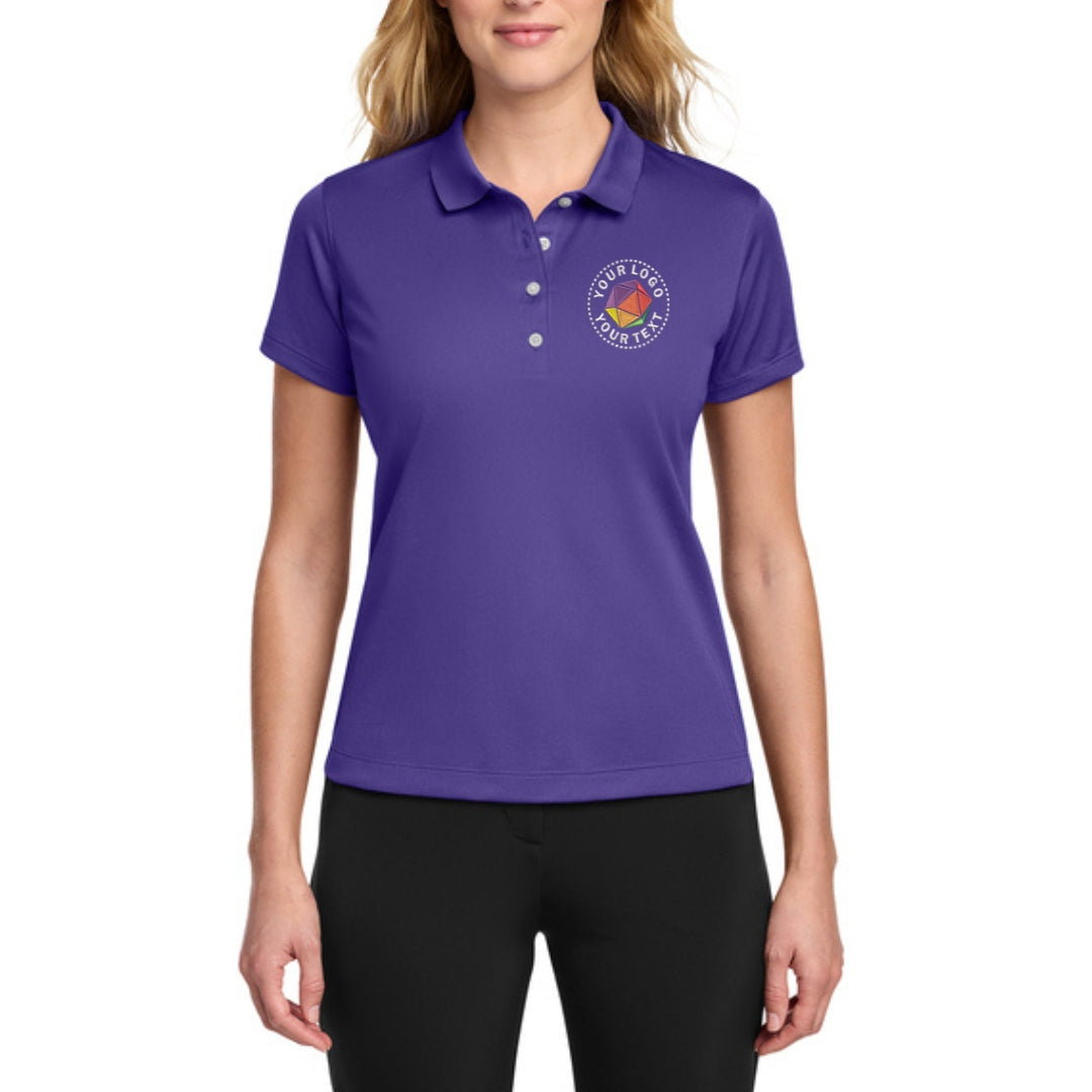 Custom Embroidered Nike Women's Tech Basic Dri-FIT Polo - 203697