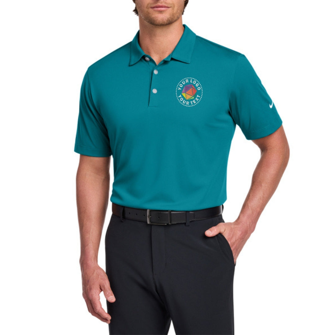 Custom Embroidered Nike Dri-FIT Vertical Mesh Polo - 637167