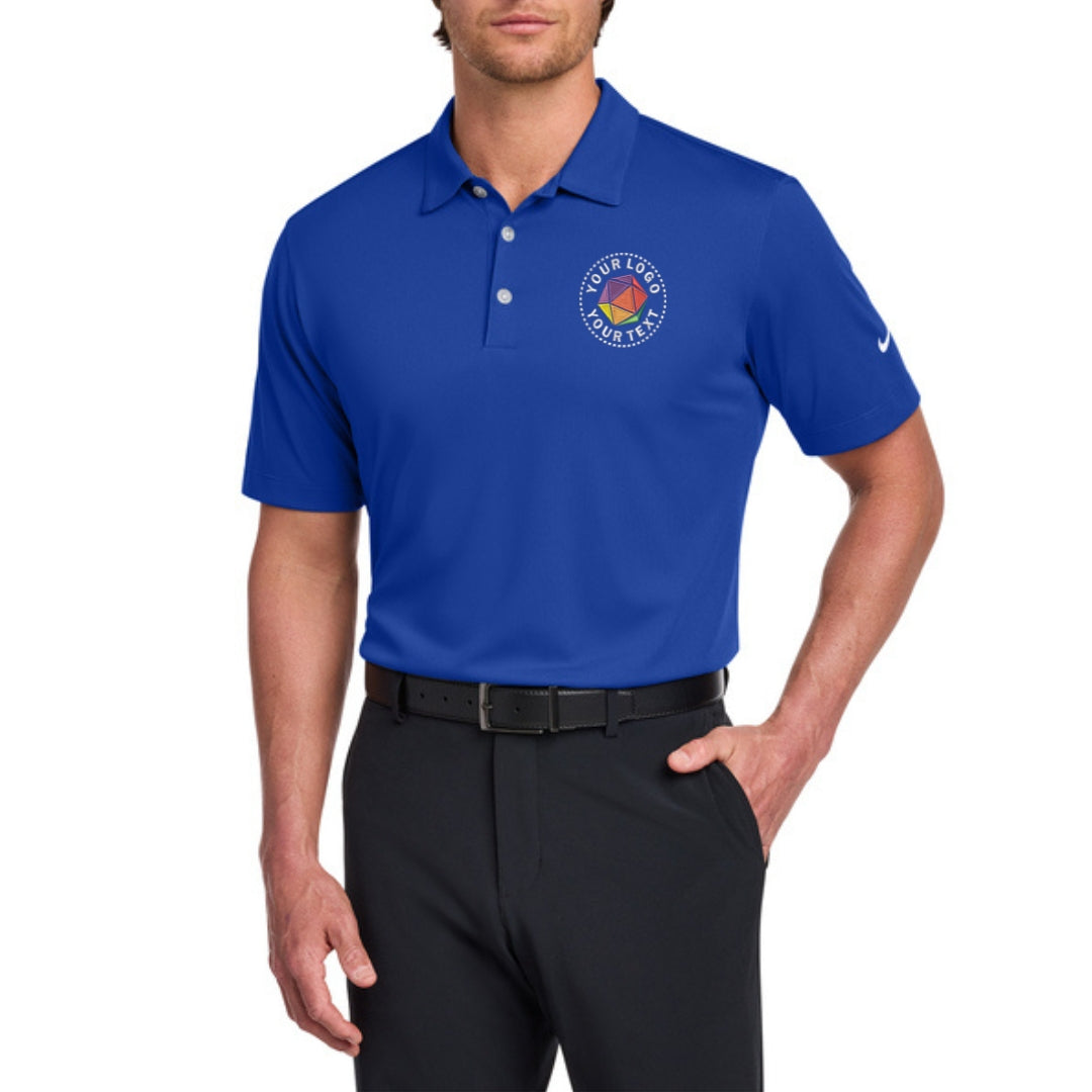 Custom Embroidered Nike Dri-FIT Vertical Mesh Polo - 637167