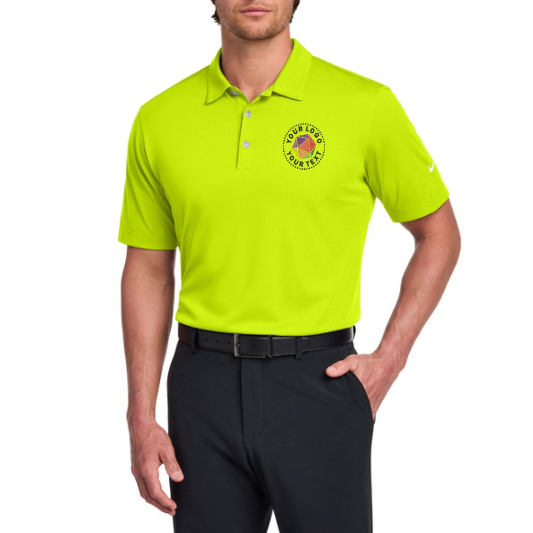 Custom Embroidered Nike Dri-FIT Vertical Mesh Polo - 637167