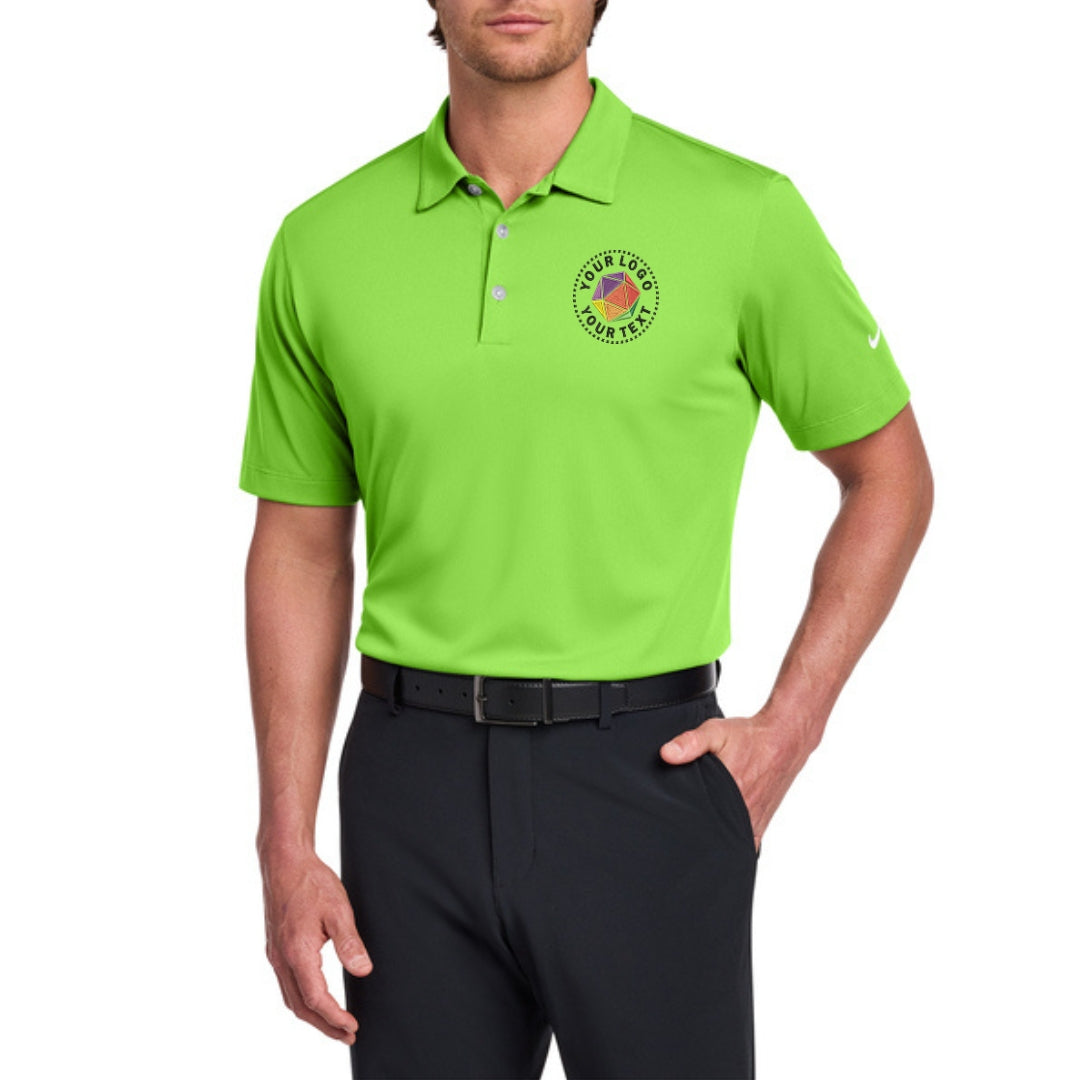 Custom Embroidered Nike Dri-FIT Vertical Mesh Polo - 637167