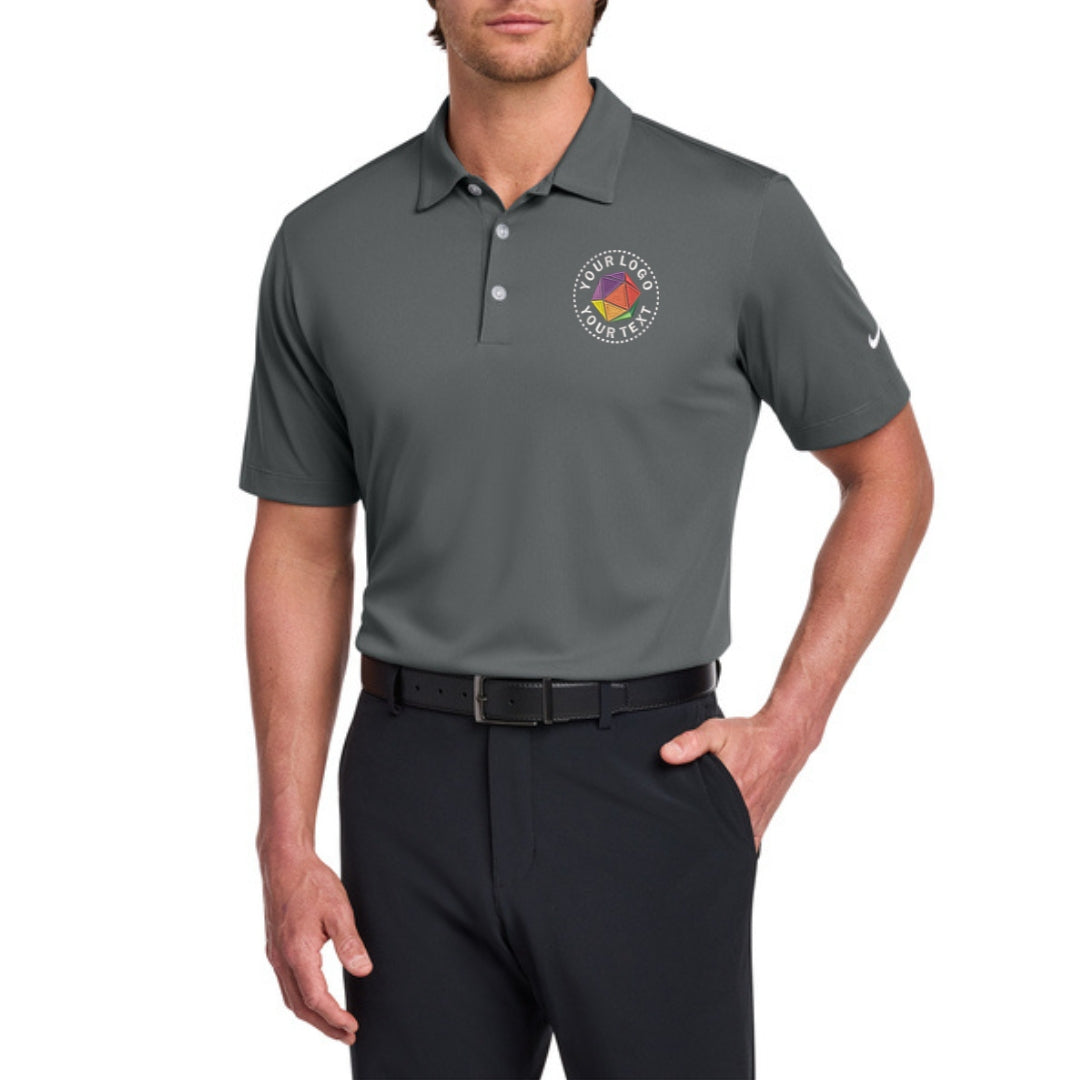 Custom Embroidered Nike Dri-FIT Vertical Mesh Polo - 637167
