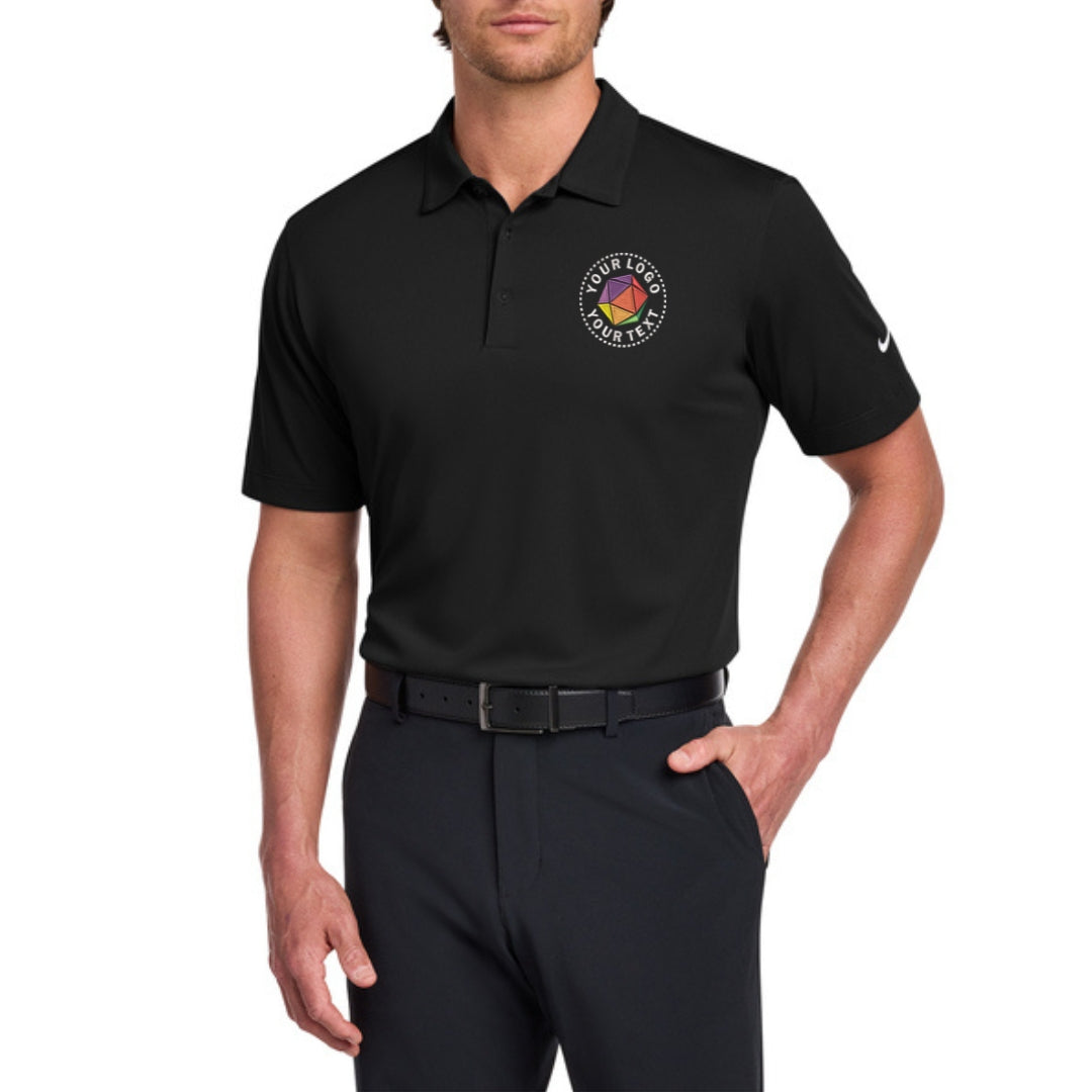 Custom Embroidered Nike Dri-FIT Vertical Mesh Polo - 637167
