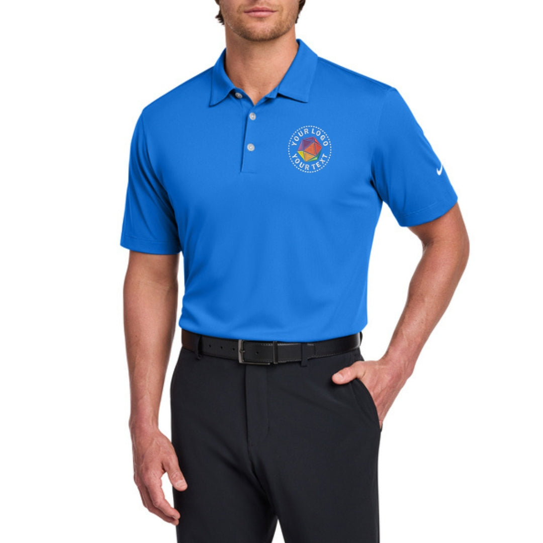 Custom Embroidered Nike Dri-FIT Vertical Mesh Polo - 637167