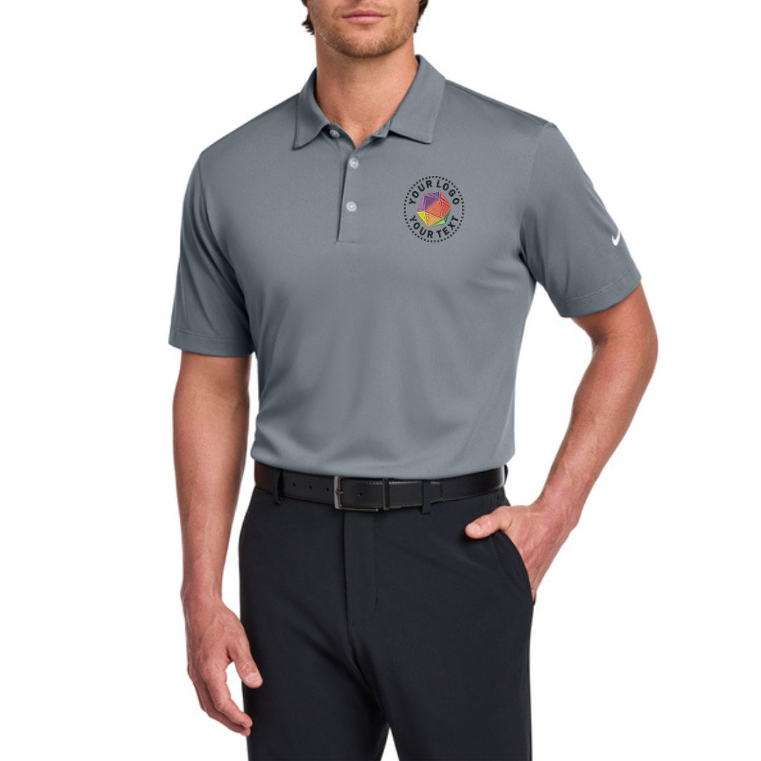 Custom Embroidered Nike Dri-FIT Vertical Mesh Polo - 637167
