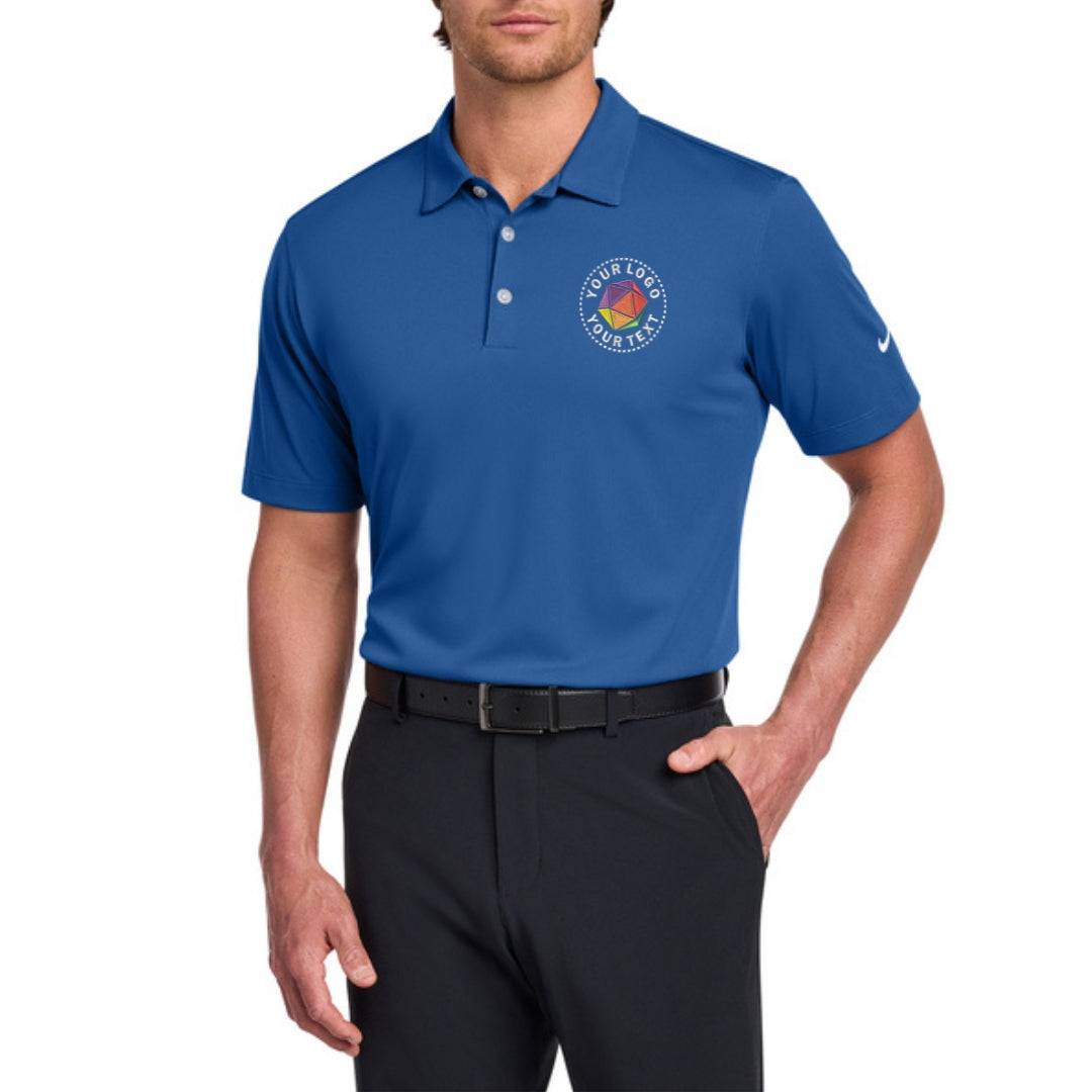 Custom Embroidered Nike Dri-FIT Vertical Mesh Polo - 637167