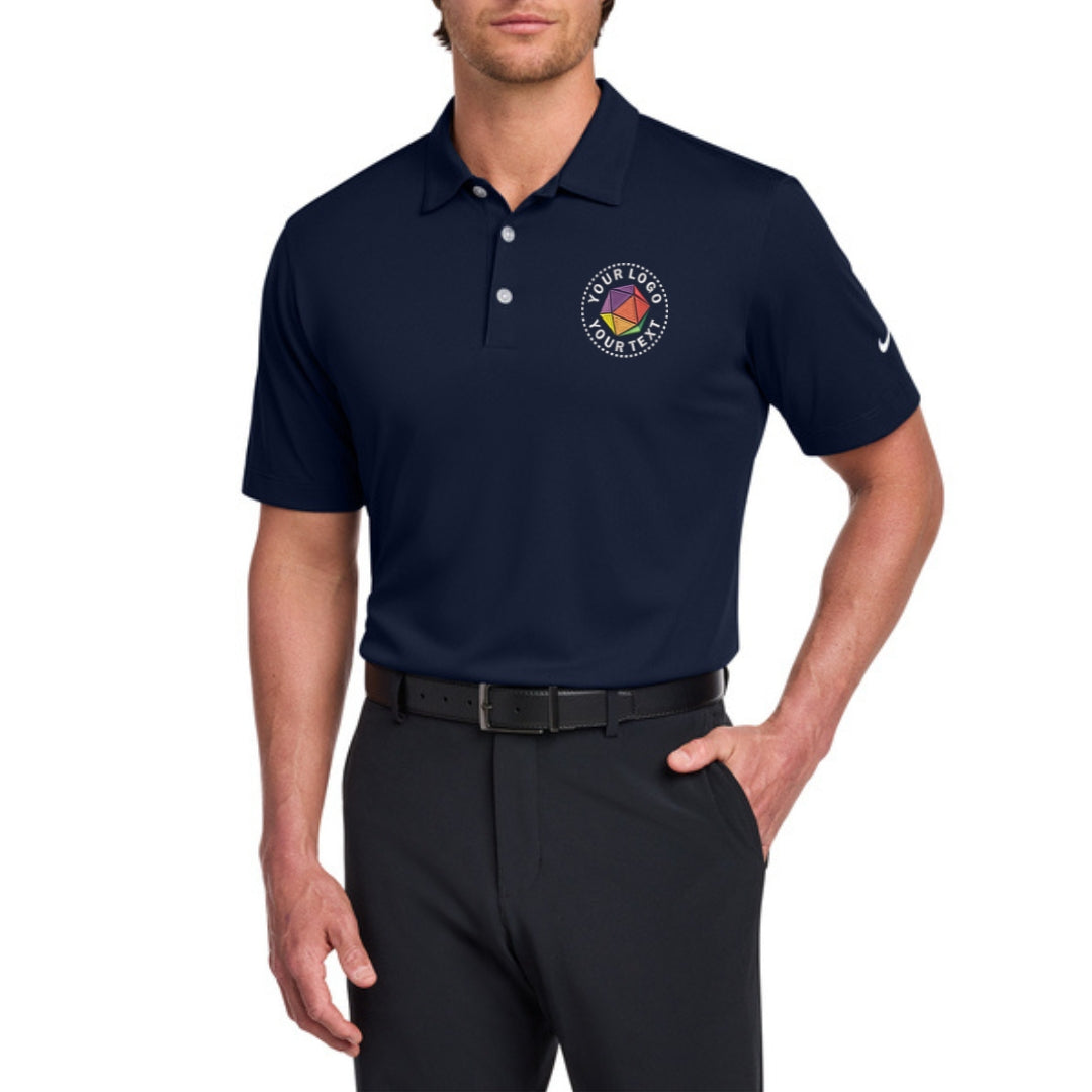 Custom Embroidered Nike Dri-FIT Vertical Mesh Polo - 637167