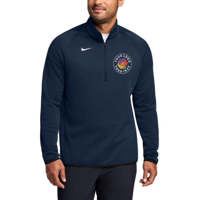 Custom Embroidered Nike Therma-FIT 1/4-Zip Fleece - CN9492