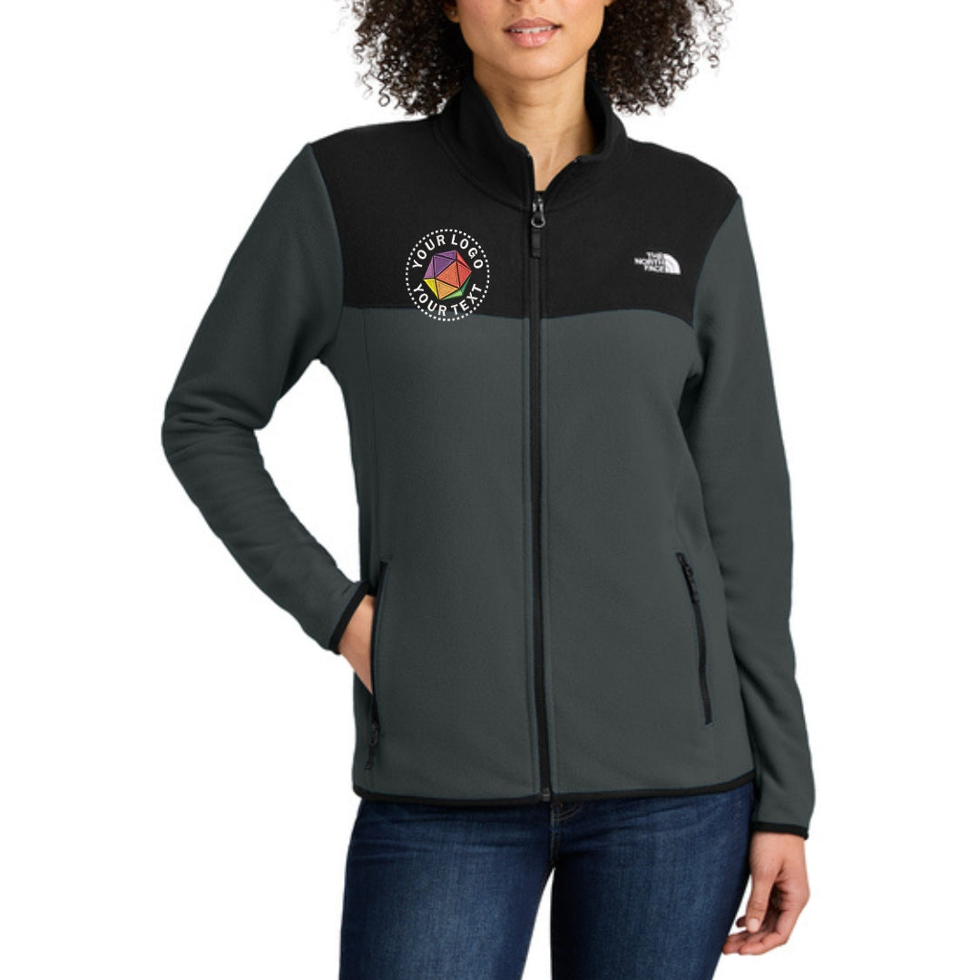 Custom Embroidered The North Face® Women's Glacier Full-Zip Fleece Jacket - NF0A7V4K