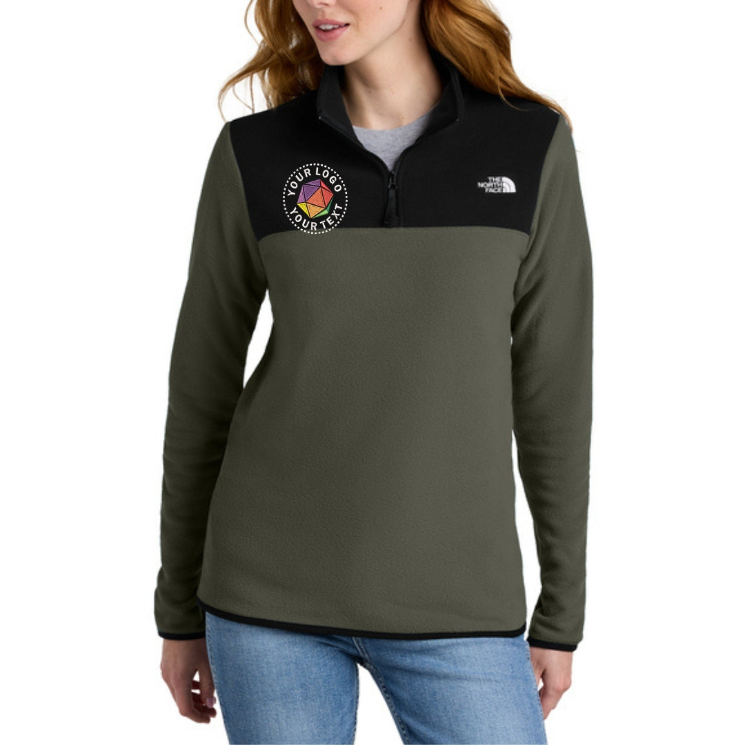 Custom Embroidered The North Face® Women's Glacier 1/4-Zip Fleece - NF0A7V4M