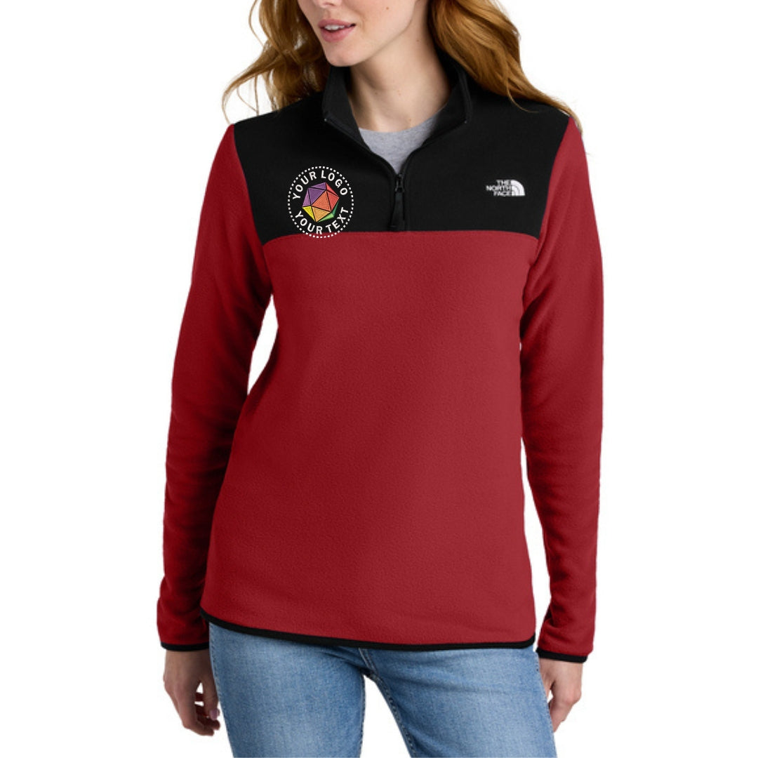 Custom Embroidered The North Face® Women's Glacier 1/4-Zip Fleece - NF0A7V4M