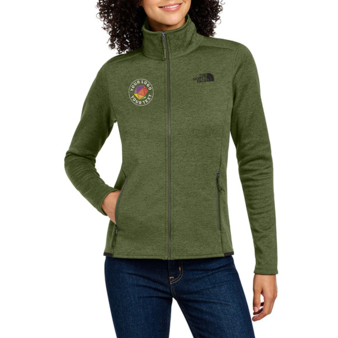 Custom Embroidered The North Face® Women's Skyline Full-Zip Fleece Jacket - NF0A7V62