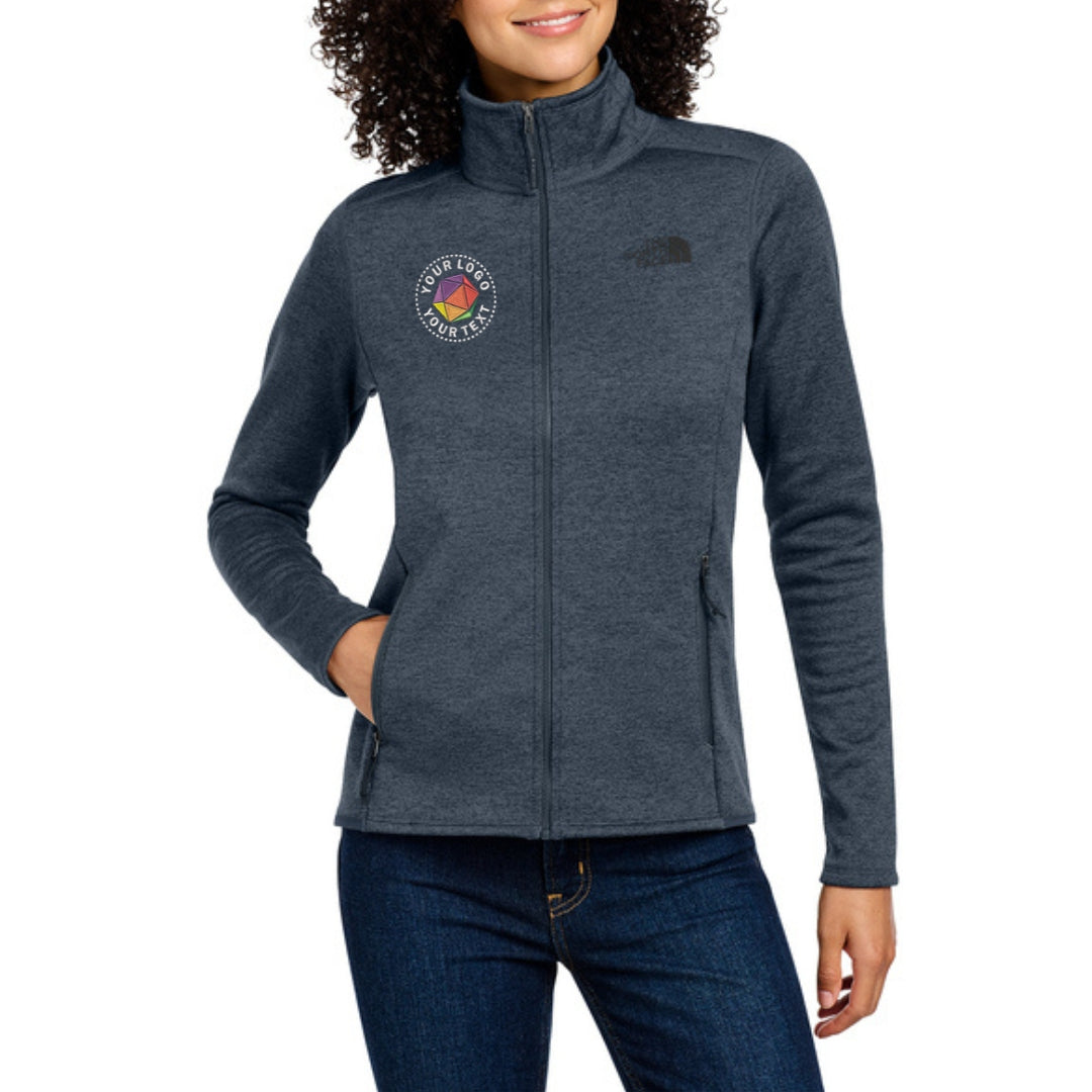 Custom Embroidered The North Face® Women's Skyline Full-Zip Fleece Jacket - NF0A7V62