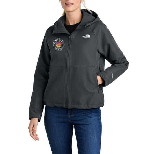 Custom Embroidered The North Face® Women's Barr Lake Hooded Soft Shell Jacket - NF0A8BUE