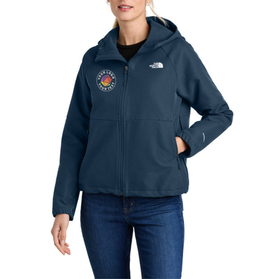 Custom Embroidered The North Face® Women's Barr Lake Hooded Soft Shell Jacket - NF0A8BUE