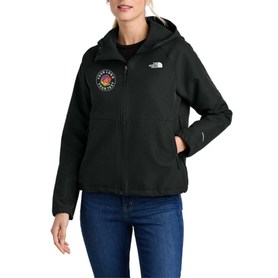 Custom Embroidered The North Face® Women's Barr Lake Hooded Soft Shell Jacket - NF0A8BUE