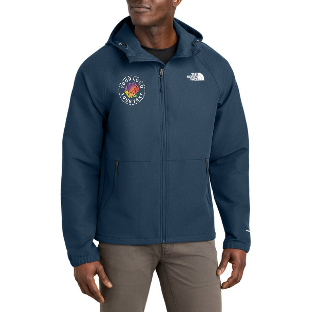 Custom Embroidered The North Face® Barr Lake Hooded Soft Shell Jacket - NF0A8BUF