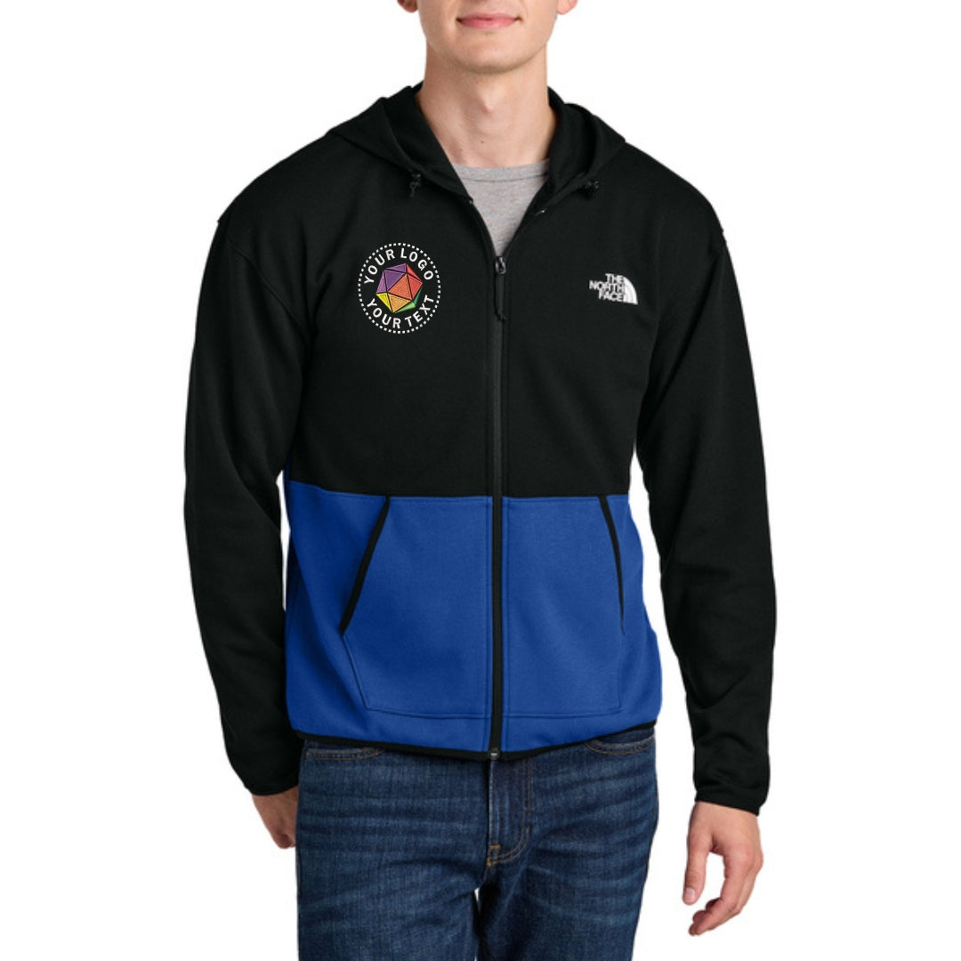 Custom Embroidered The North Face® Double-Knit Full-Zip Hoodie - NF0A8BUS