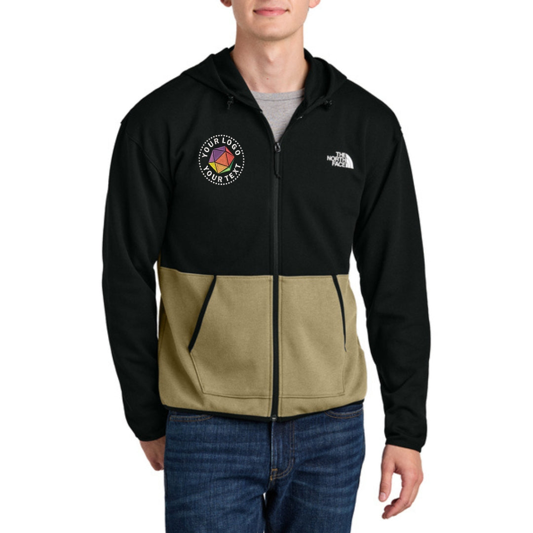 Custom Embroidered The North Face® Double-Knit Full-Zip Hoodie - NF0A8BUS