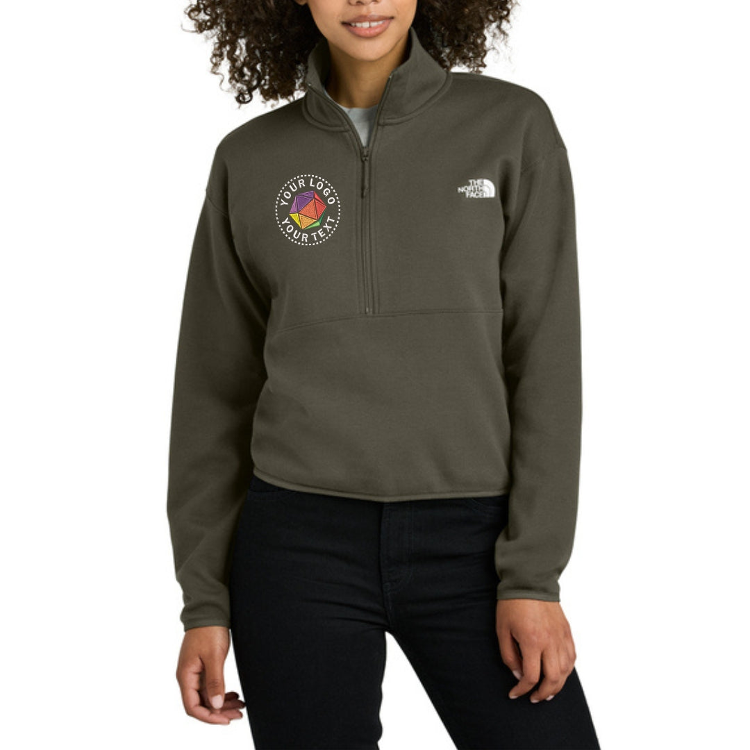 Custom Embroidered The North Face® Women’s Double-Knit 1/2-Zip Fleece - NF0A8C5H