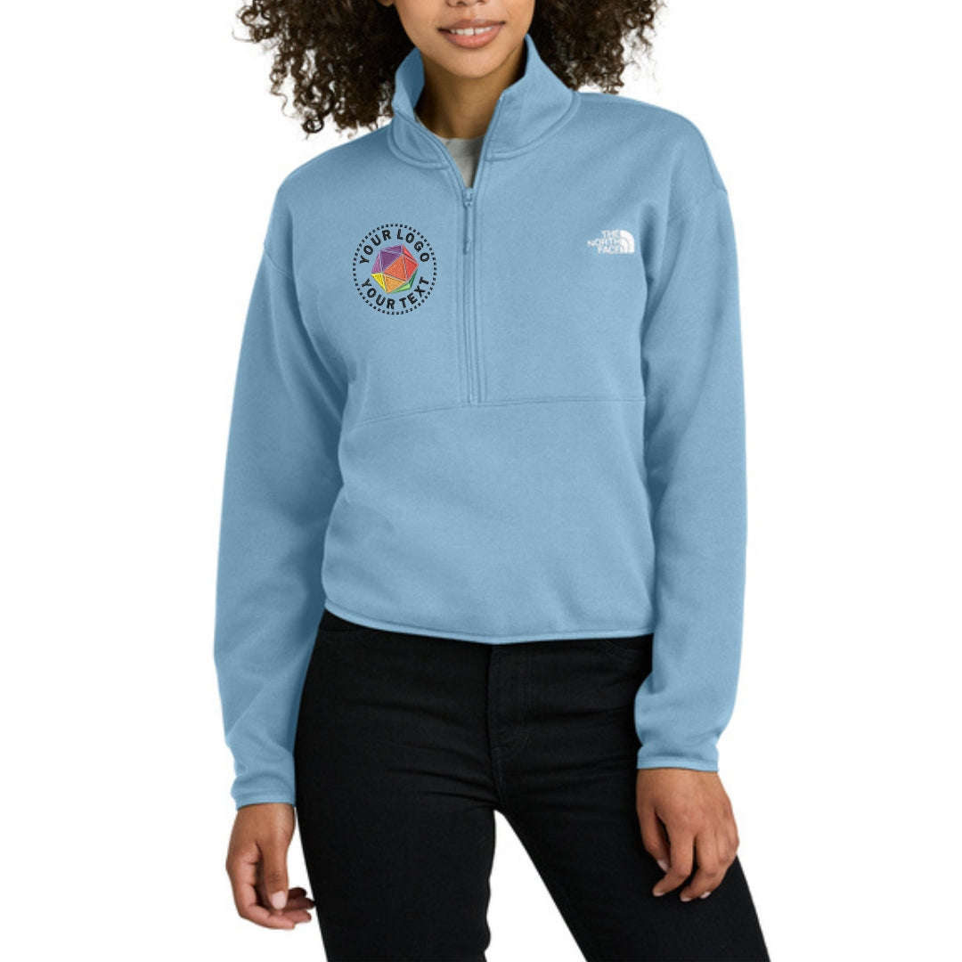 Custom Embroidered The North Face® Women’s Double-Knit 1/2-Zip Fleece - NF0A8C5H