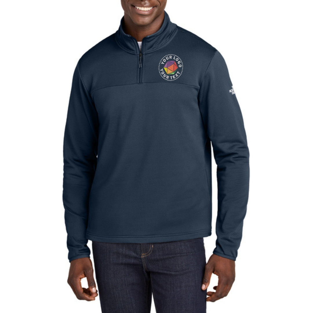 Custom Embroidered The North Face® Aim 1/4-Zip Fleece - NF0A8ENJ