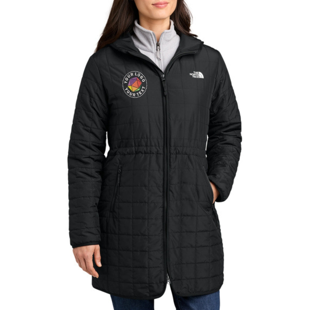 Custom Embroidered The North Face® Women’s Iron Drift Quilted Hooded Parka - NF0A8JEY
