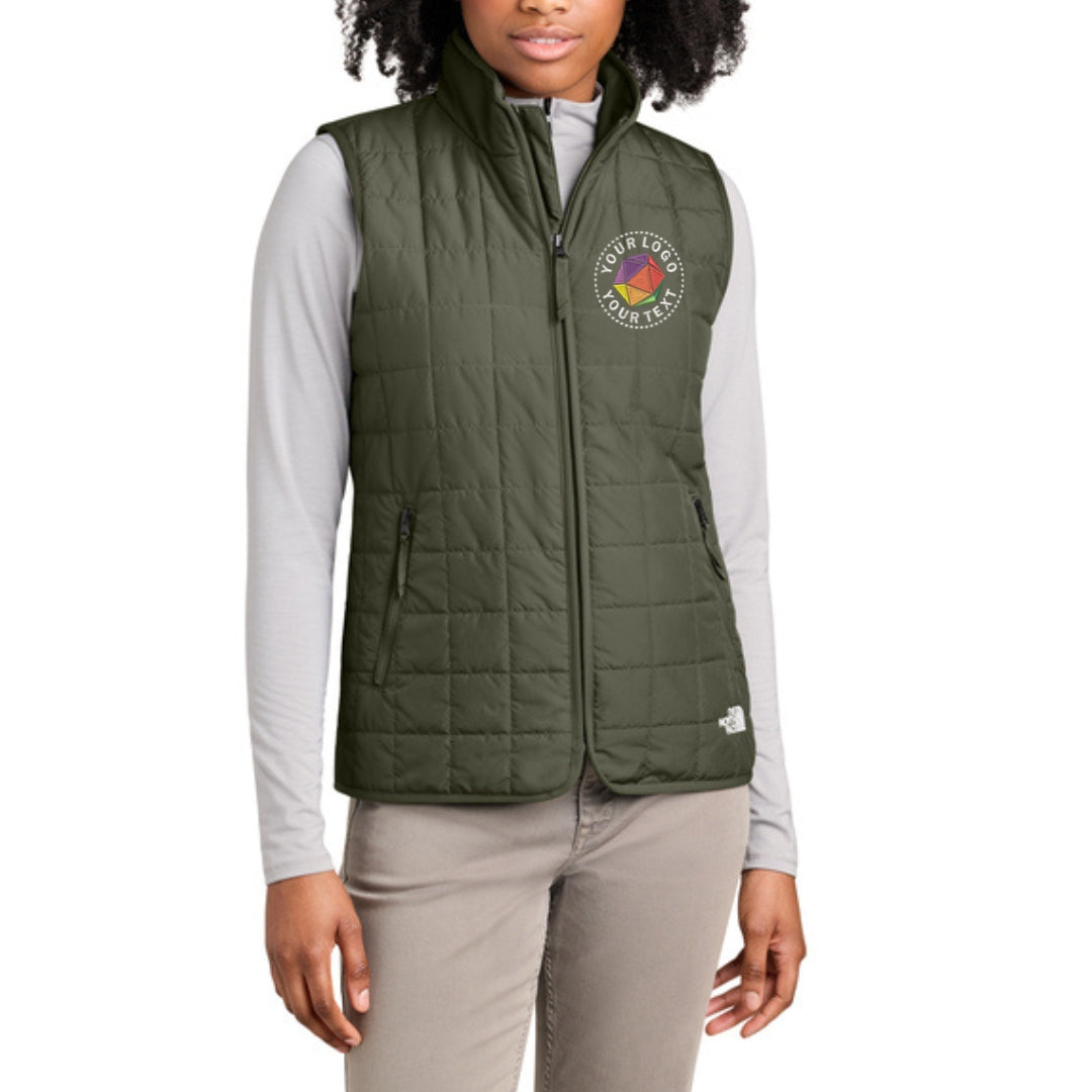 Custom Embroidered The North Face® Women’s Iron Drift Quilted Vest - NF0A8JF0