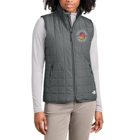 Custom Embroidered The North Face® Women’s Iron Drift Quilted Vest - NF0A8JF0