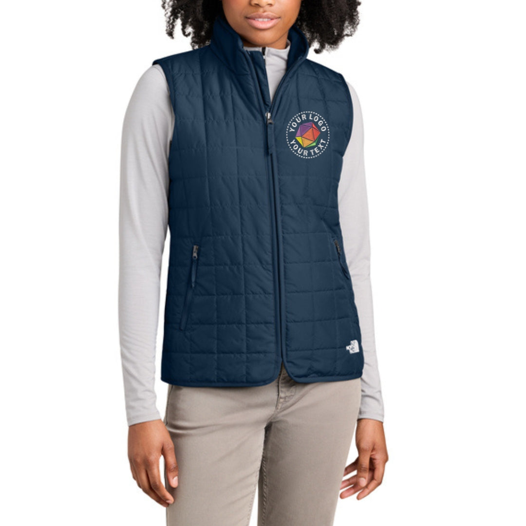 Custom Embroidered The North Face® Women’s Iron Drift Quilted Vest - NF0A8JF0
