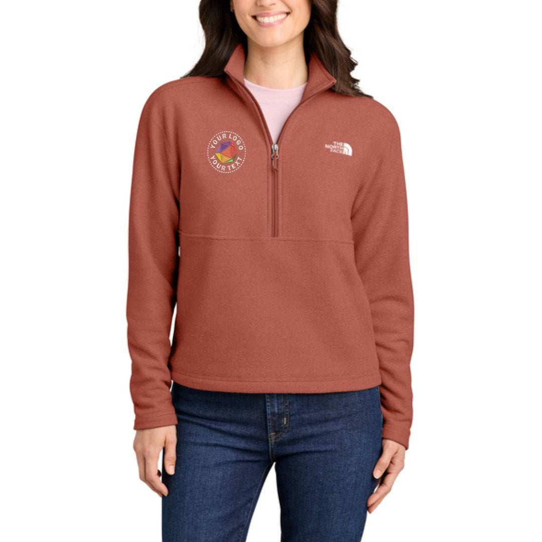 Custom Embroidered The North Face® Women’s Textured Pine Grove 1/2-Zip - NF0A8JF7
