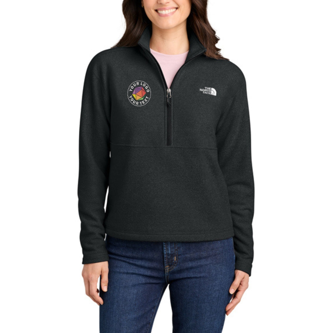 Custom Embroidered The North Face® Women’s Textured Pine Grove 1/2-Zip - NF0A8JF7