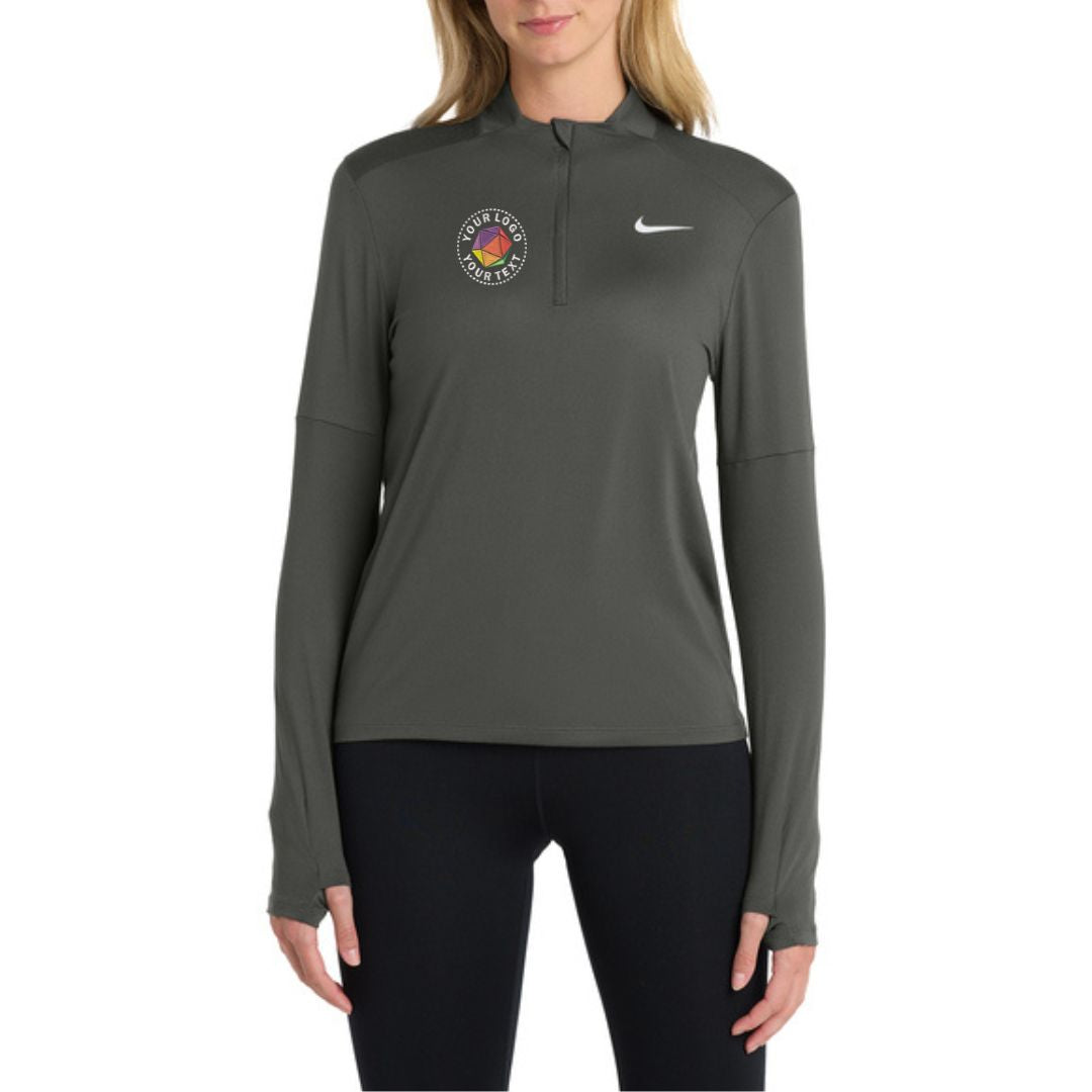 Custom Embroidered Nike Women's Dri-FIT Element 1/2-Zip Top - NKDH4951
