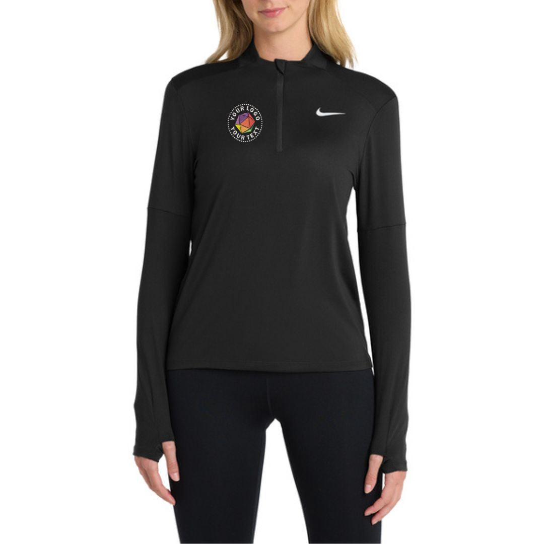 Custom Embroidered Nike Women's Dri-FIT Element 1/2-Zip Top - NKDH4951
