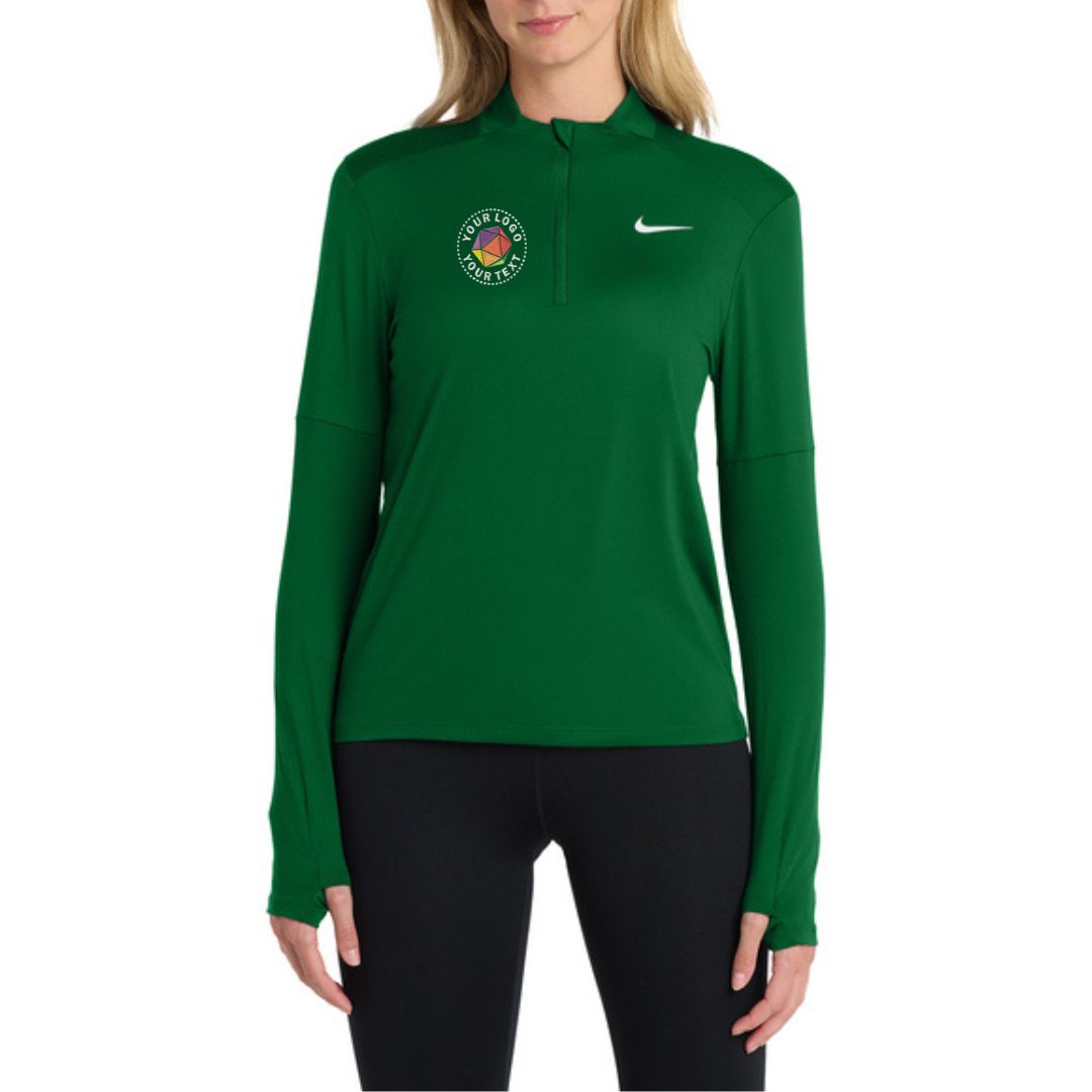 Custom Embroidered Nike Women's Dri-FIT Element 1/2-Zip Top - NKDH4951