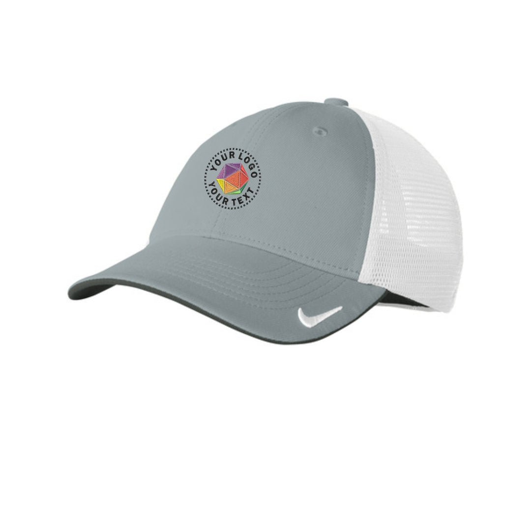 Custom Embroidered Nike Stretch-to-Fit Mesh Back Cap - NKFB6448