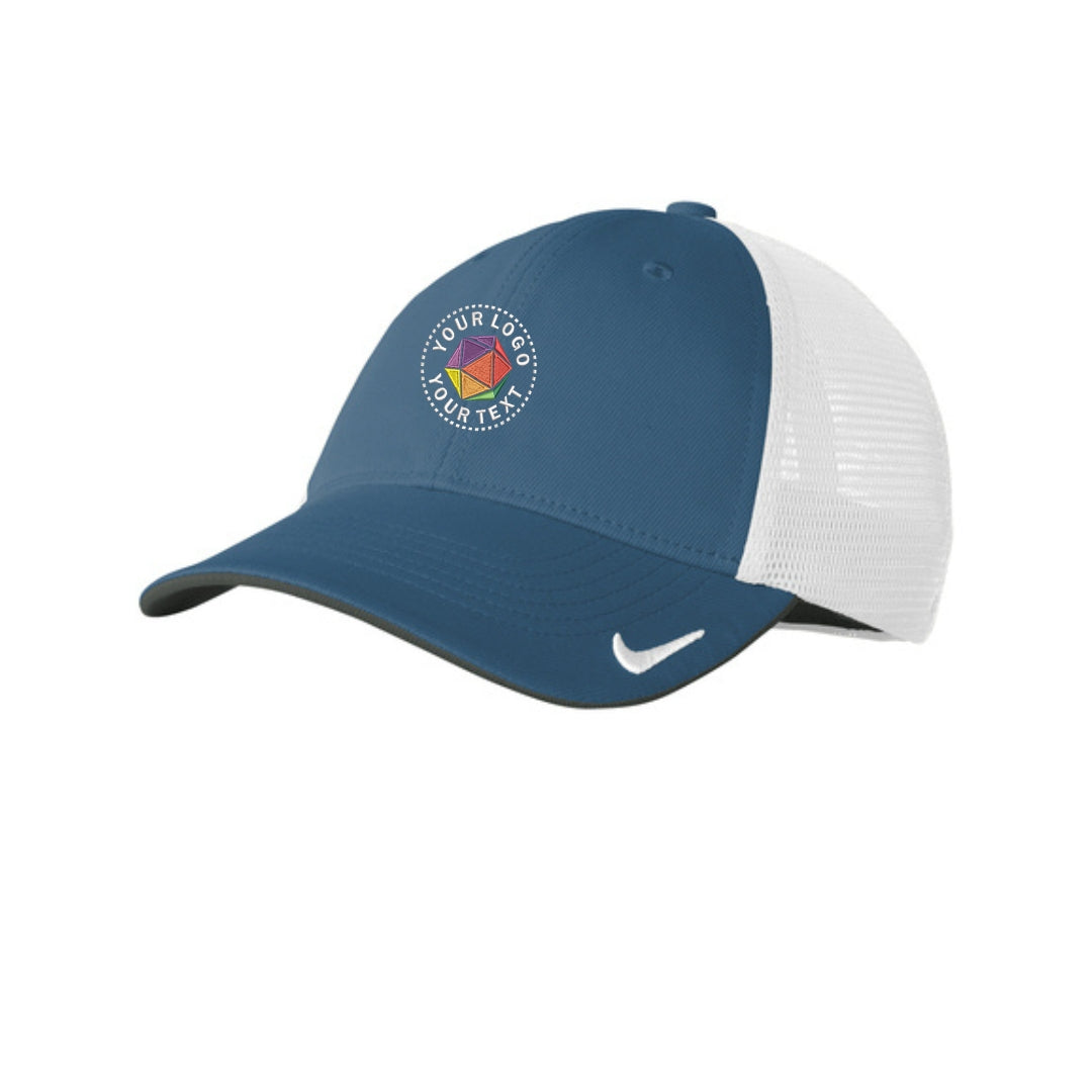 Custom Embroidered Nike Stretch-to-Fit Mesh Back Cap - NKFB6448