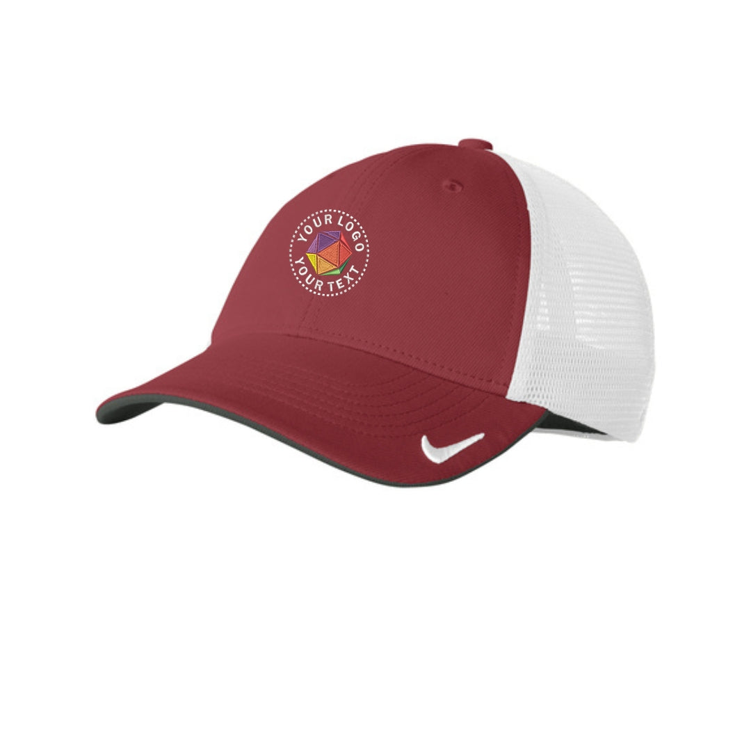 Custom Embroidered Nike Stretch-to-Fit Mesh Back Cap - NKFB6448