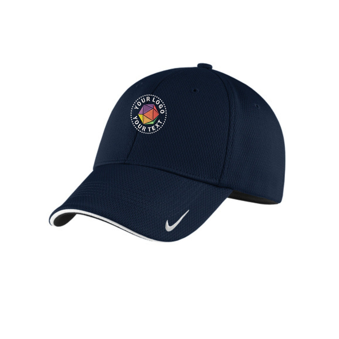 Custom Embroidered Nike Dri-FIT Stretch Mesh Sandwich Bill Cap - NKFD9718
