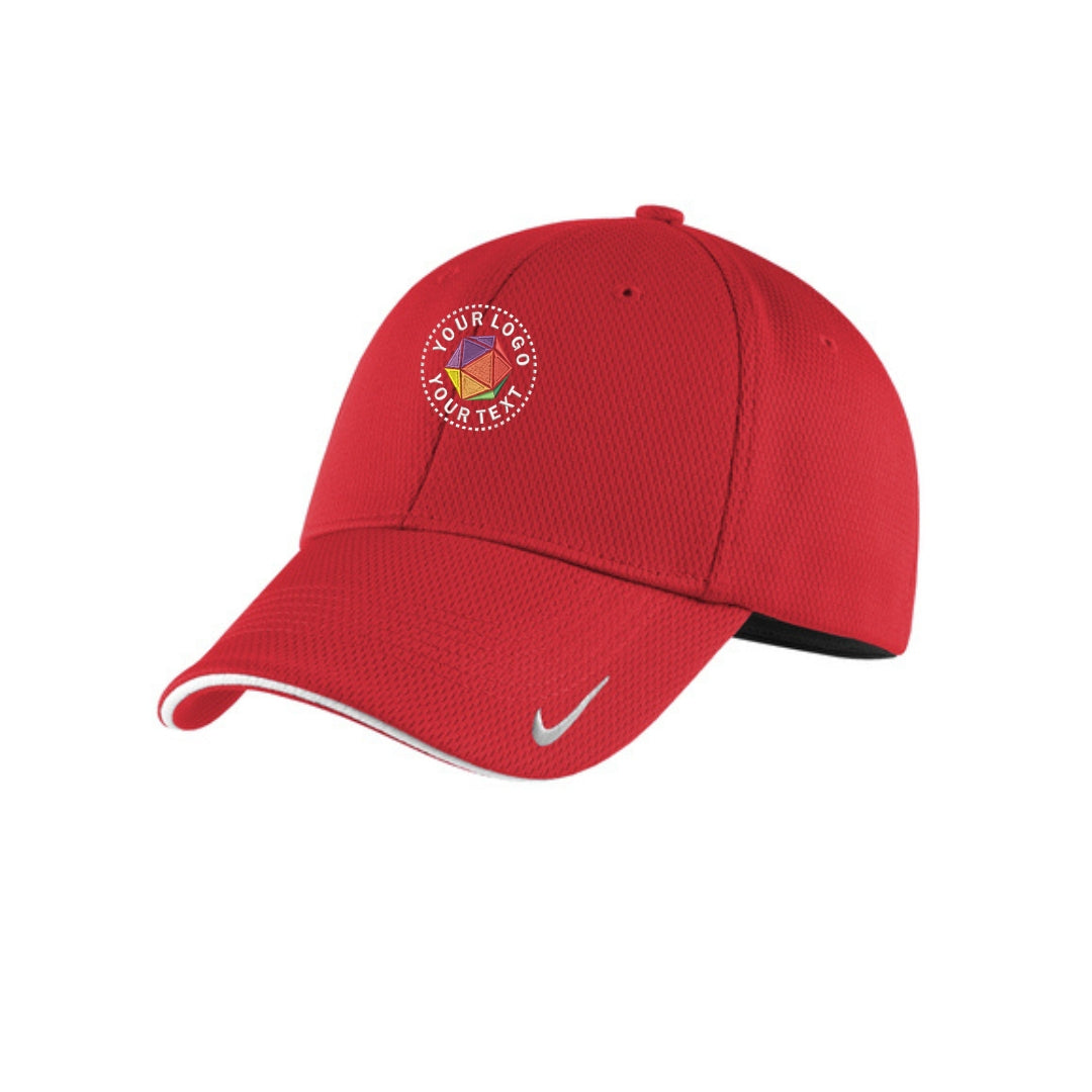 Custom Embroidered Nike Dri-FIT Stretch Mesh Sandwich Bill Cap - NKFD9718