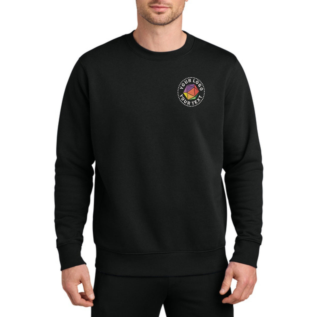 Custom Embroidered Nike Club Fleece Sleeve Swoosh Crew - NKFD9863