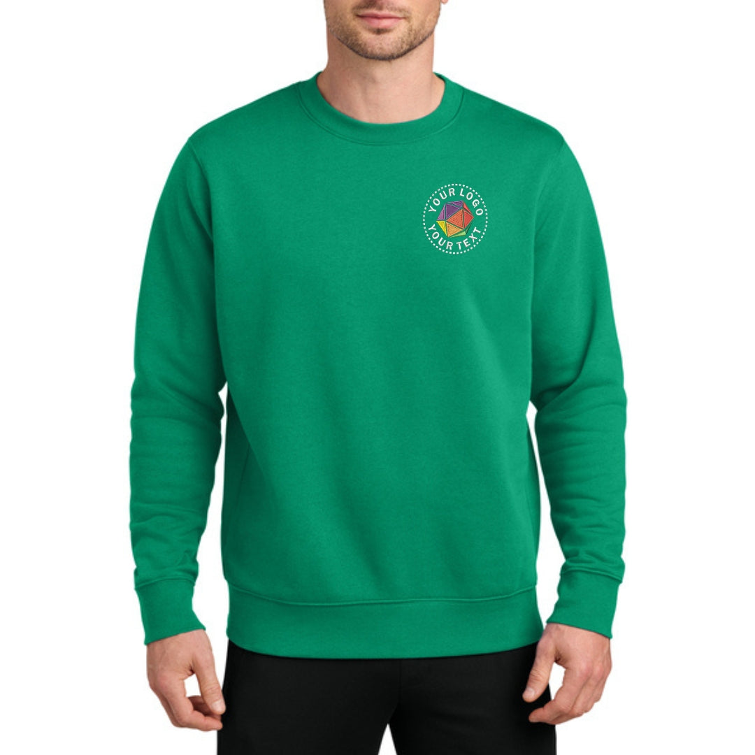 Custom Embroidered Nike Club Fleece Sleeve Swoosh Crew - NKFD9863